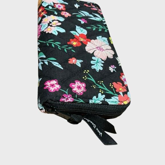 Vera Bradley Long Zip Around Wallet Tagerine Twist - Picture 5 of 9